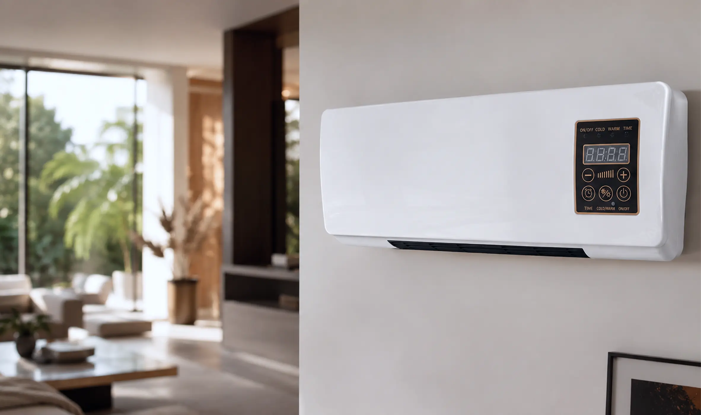 Wall-mounted CoolCove saves floor space